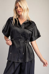 **SALE** SATIN TOP