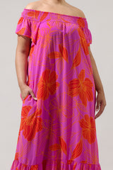 #9 SALE Printed Tunic Maxi Dress