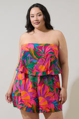Printed Romper