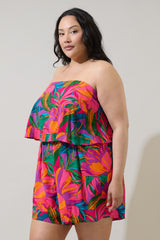 Printed Romper