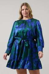 **SALE** Satin Printed Dress