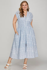 **SALE** Paisley Midi Dress