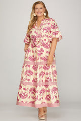 Printed Maxi Dress
