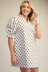 Polka Dots Mini Dress
