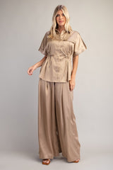 **SALE** SATIN TOP