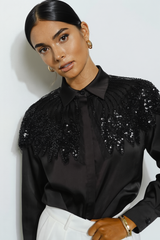 **SALE** SATIN TOP