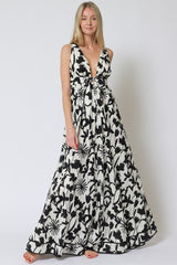 **SALE** PRINTED MAXI DRESS