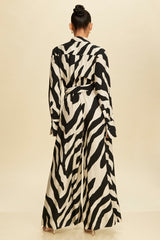 BLACK & CREAM JUMPSUIT