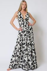 **SALE** PRINTED MAXI DRESS
