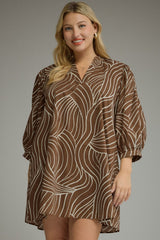 Printed Tunic Dress