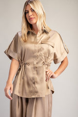 **SALE** SATIN TOP