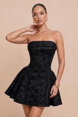 BLACK MINI DRESS
