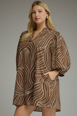 Printed Tunic Dress