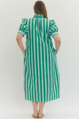 **SALE**Stripe Midi Dress