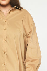 #12 SALE Oversized Button Down Top