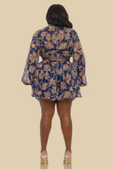 Printed Romper