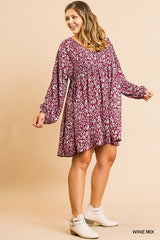 Animal Print Tunic Dress
