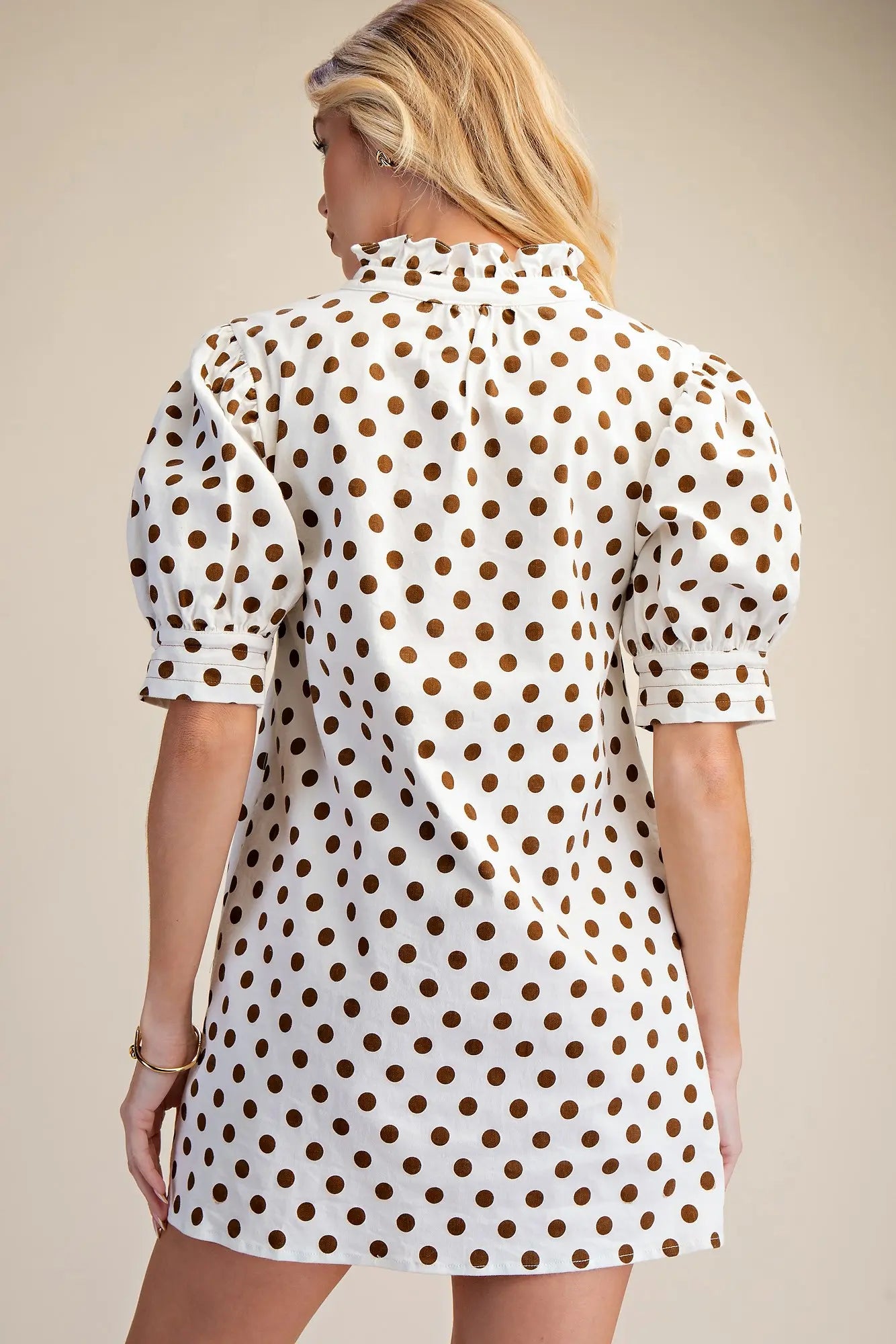 Polka Dots Mini Dress