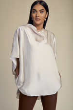 Load image into Gallery viewer, Satin Oversized Top
