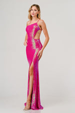 Load image into Gallery viewer, **SALE** SEQUINS FORMAL DRESS
