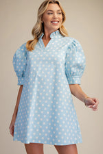 Load image into Gallery viewer, Polka Dots Mini Dress
