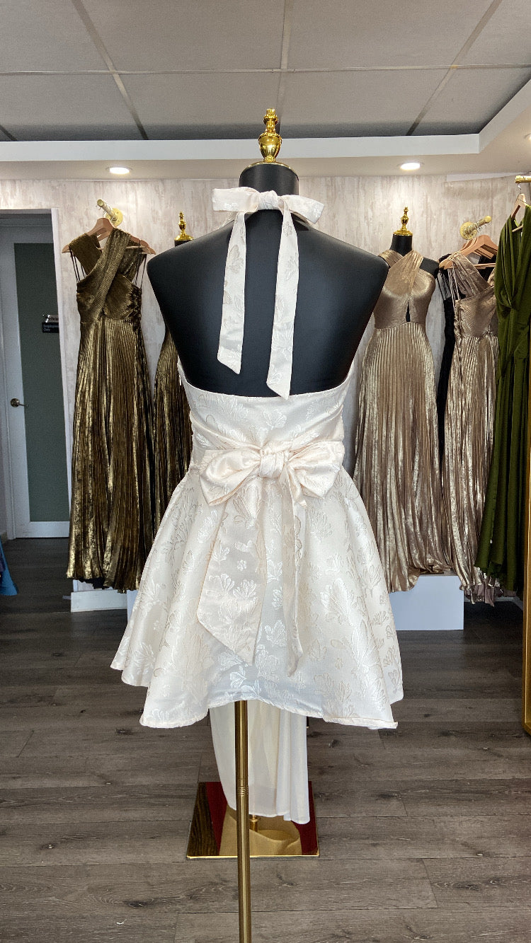 Satin Mini Dress