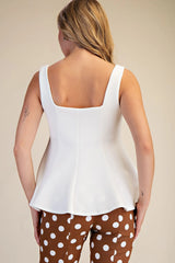 **SALE** PEPLUM TOP