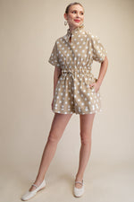Load image into Gallery viewer, Polka Dots Romper

