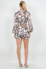 Load image into Gallery viewer, SATIN TOP &amp; SHORT SET
