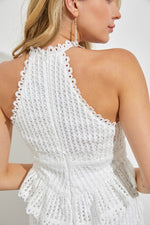 Load image into Gallery viewer, **SALE** Face Ruffle Mini Dress
