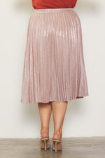 Load image into Gallery viewer, **SALE**Metallic Foil Skirt
