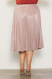 **SALE**Metallic Foil Skirt