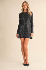 Load image into Gallery viewer, SEQUINS MINI DRESS
