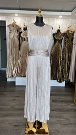 Load image into Gallery viewer, METALLIC JUMPSUIT
