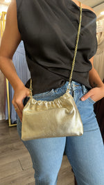 Load image into Gallery viewer, Genuine Italian Leather Clutch and Crossbody bag
