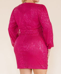 Sequins Mini Dress