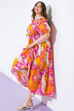 Load image into Gallery viewer, Printed Midi Dress
