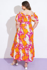Load image into Gallery viewer, Printed Midi Dress
