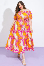 Load image into Gallery viewer, Printed Midi Dress
