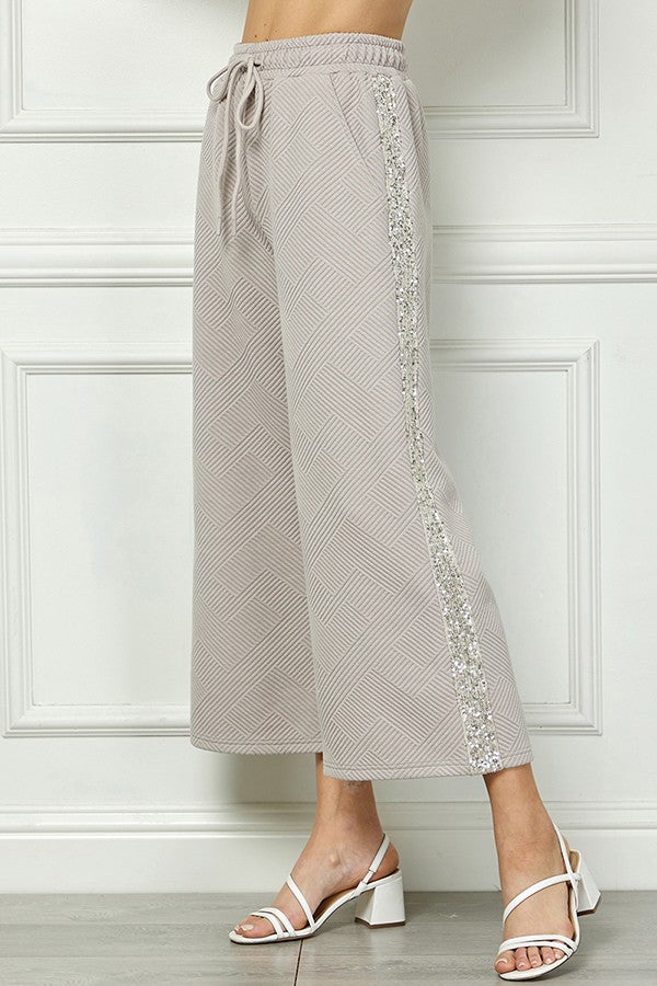 **SALE** Sequins Detail Pants