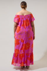 #9 SALE Printed Tunic Maxi Dress