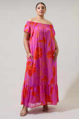 #9 SALE Printed Tunic Maxi Dress