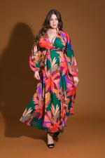 Load image into Gallery viewer, Printed Maxi Dress
