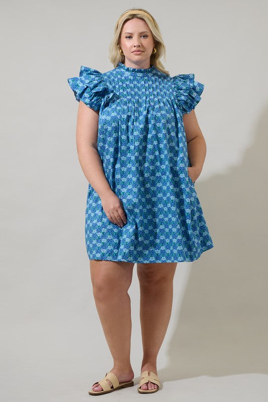 **SALE** Printed Tunic Dress
