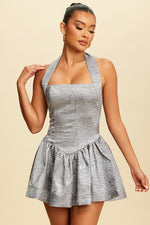 Load image into Gallery viewer, HALTER MINI DRESS
