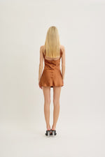 Load image into Gallery viewer, Satin Mini Dress
