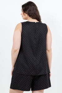 Dots Detail Top
