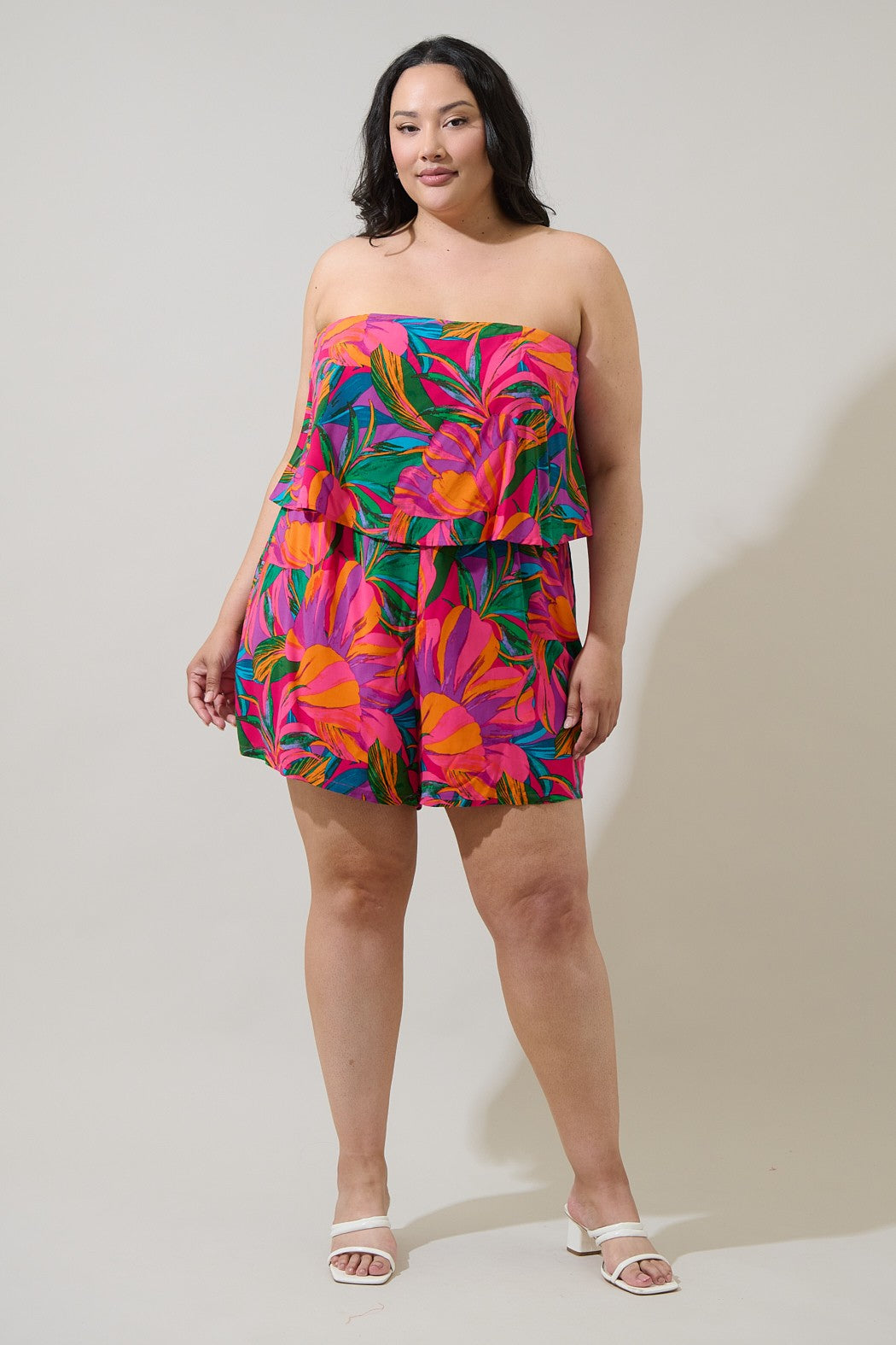 Printed Romper