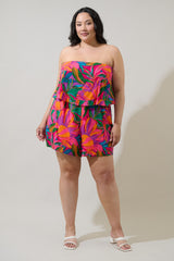 Printed Romper