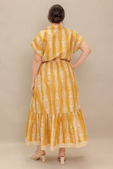 #15 SALE Printed Maxi Dress